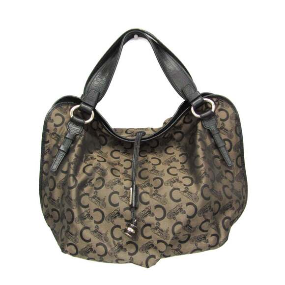 CELINE Handbags - Celine Bittersweet C Macadam Carriage Pattern Women's Canvas,Leather Handbag,...